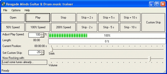 Guitar and Drum Trainer Screenshot